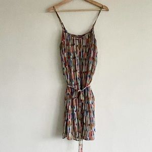 Fossil Sheer Patterned Dress